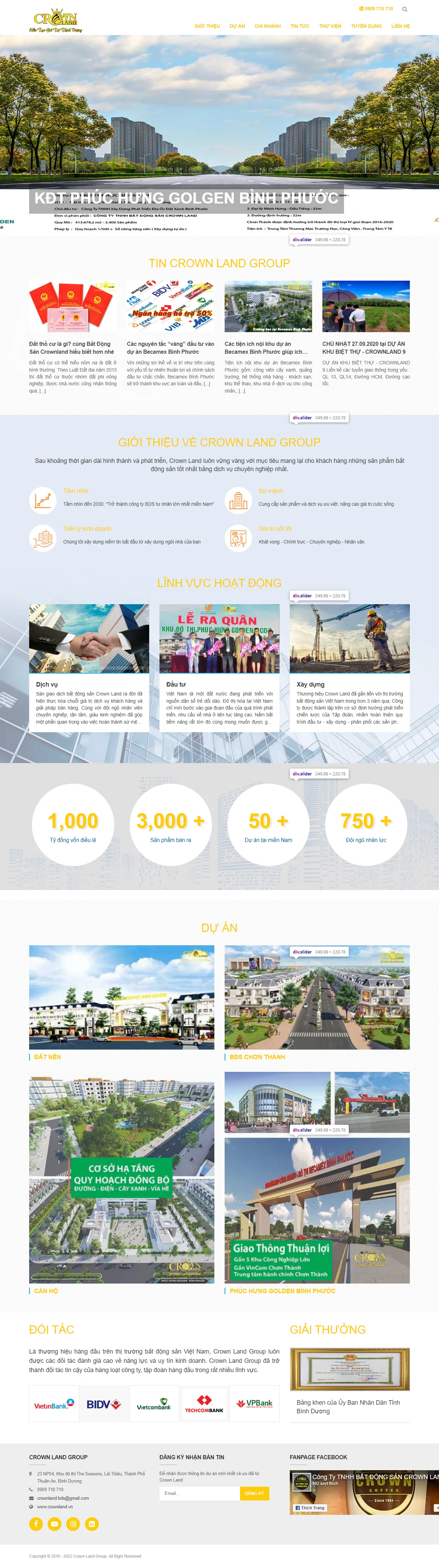 Mẫu website VIL2010